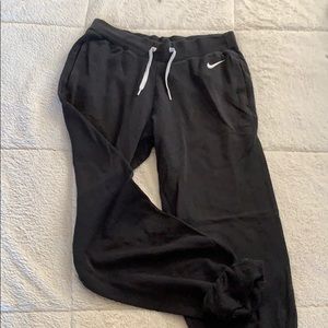 Nike Black Banded Sweatpants